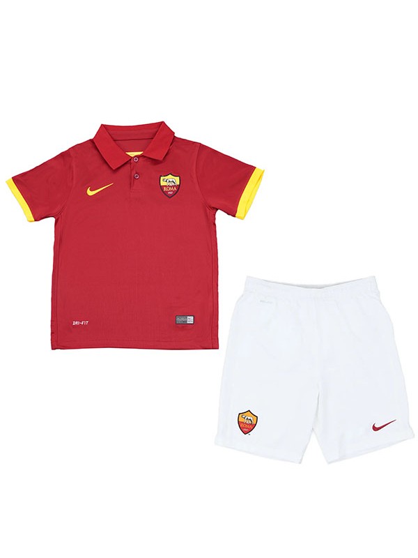 AS Roma home kids kit children retro jersey 2014-2015